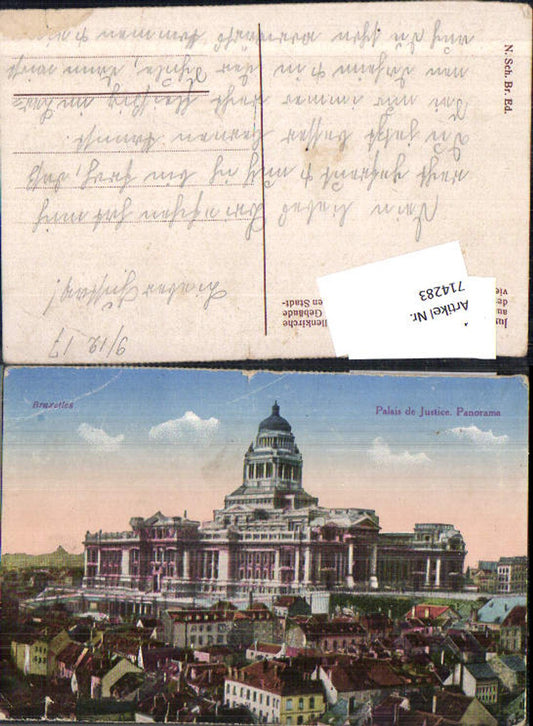 714283 Brüssel Bruxelles Palais de Justice