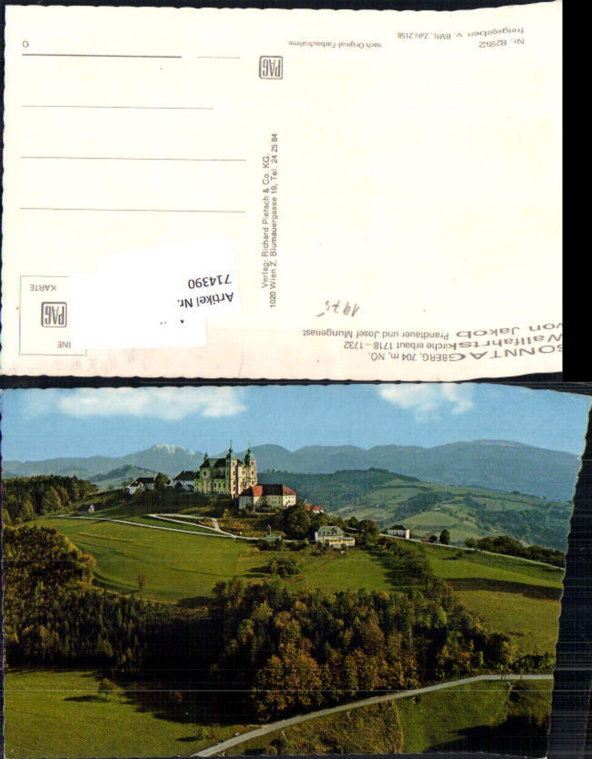 714390 Sonntagberg b. Rosenau Kematen an der Ybbs