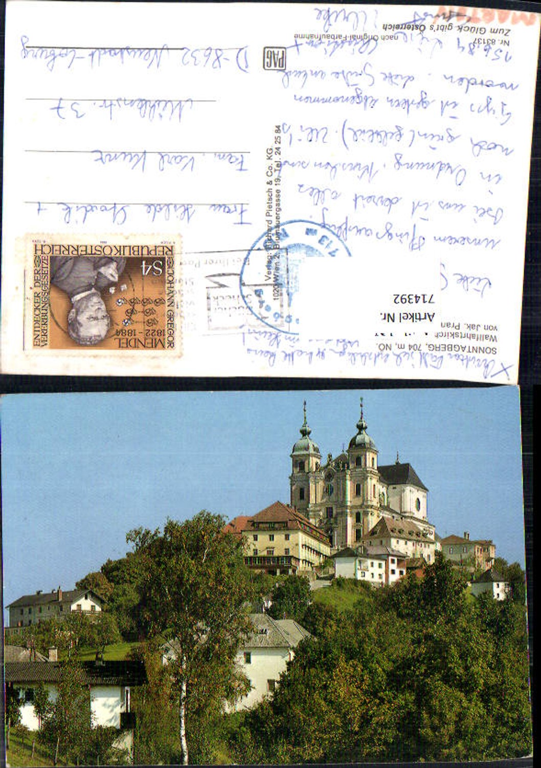 714392 Sonntagberg b. Rosenau Kematen an der Ybbs