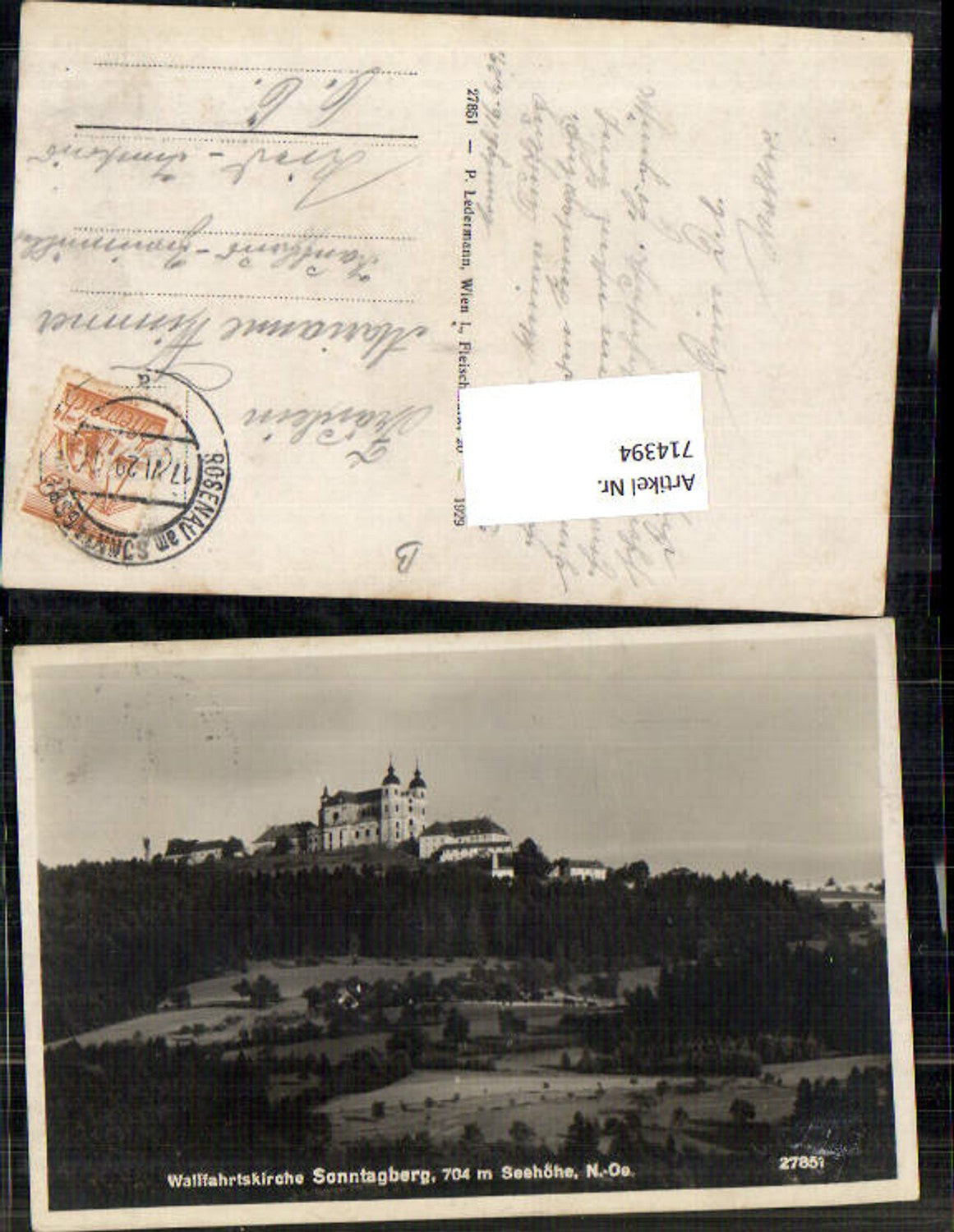 714394 Sonntagberg b. Rosenau Kematen an der Ybbs