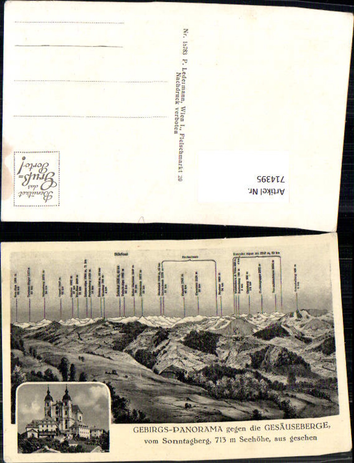 714395 Sonntagberg b. Rosenau Kematen an der Ybbs