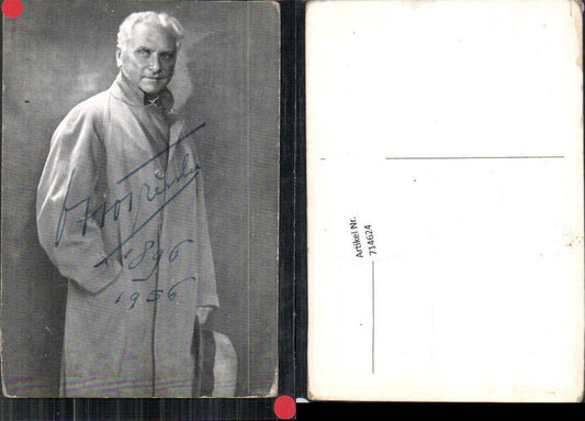 714624 Schaupsieler Otto Tressler original signiert