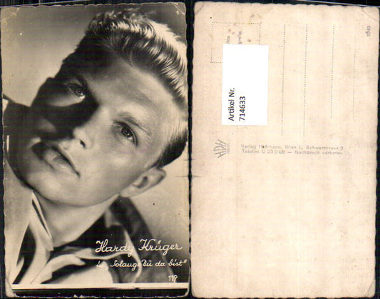 714633 Hardy Krüger Schauspieler