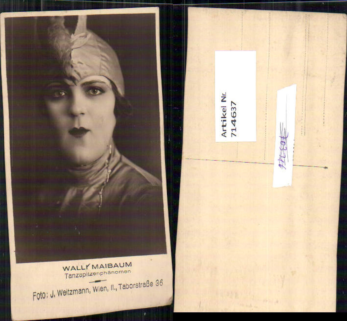 714637 Wally Maibaum Foto J. Weitzmann Tanzspitzenphänomen