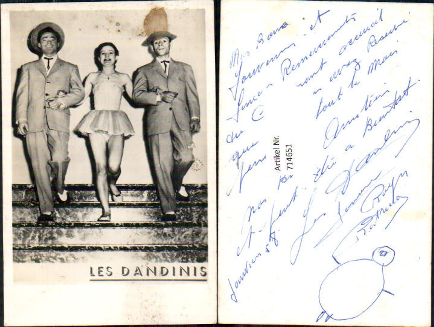 714651 Les Dandinis Tänzerin Kleid