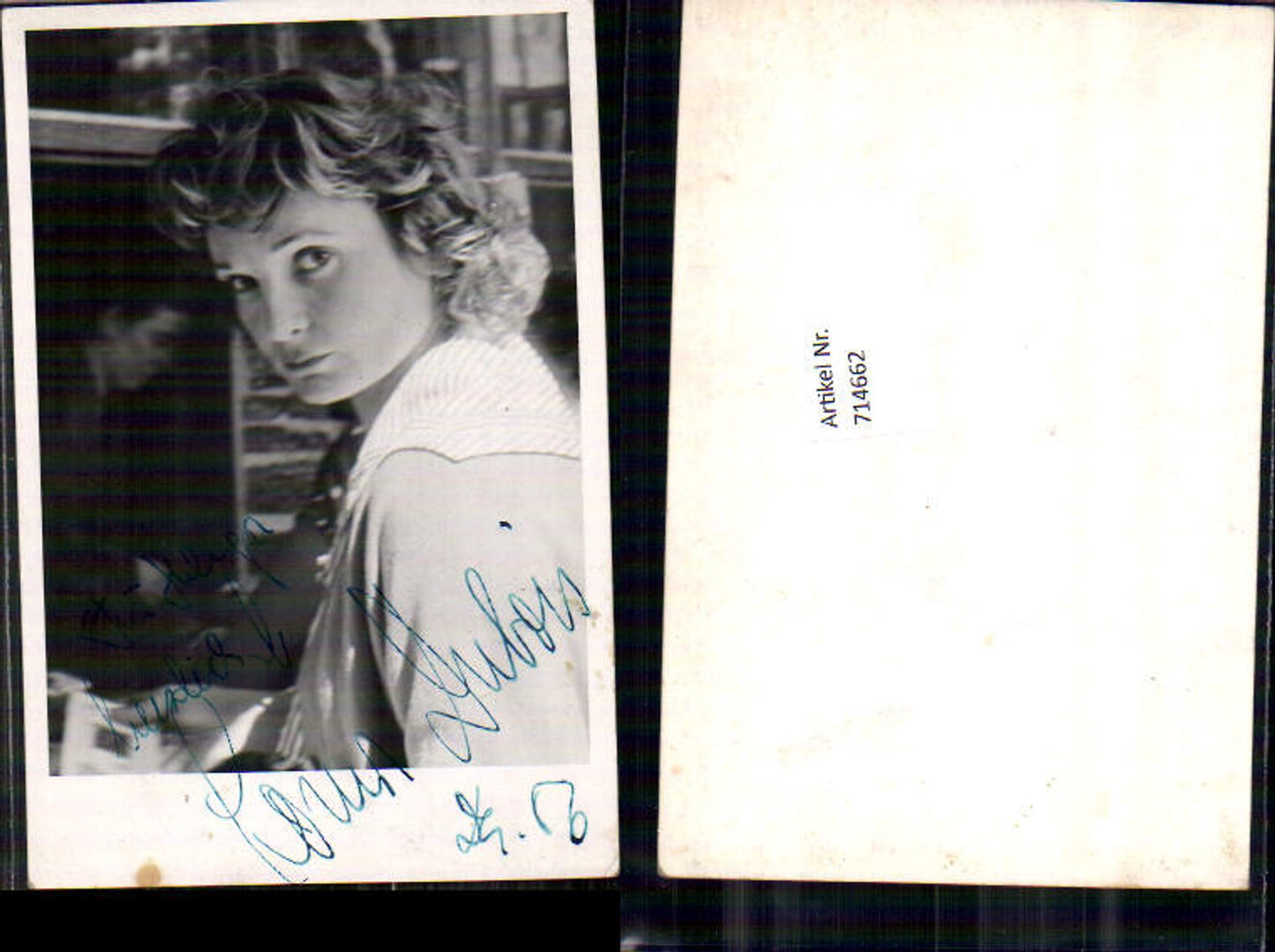 714662 Leonie Dubois original signiert Autogrammkarte