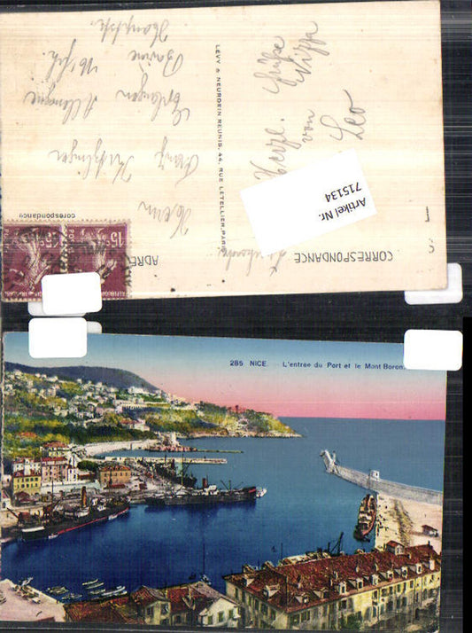 715134 France Nice Nizza Port Hafen gel Erlangen