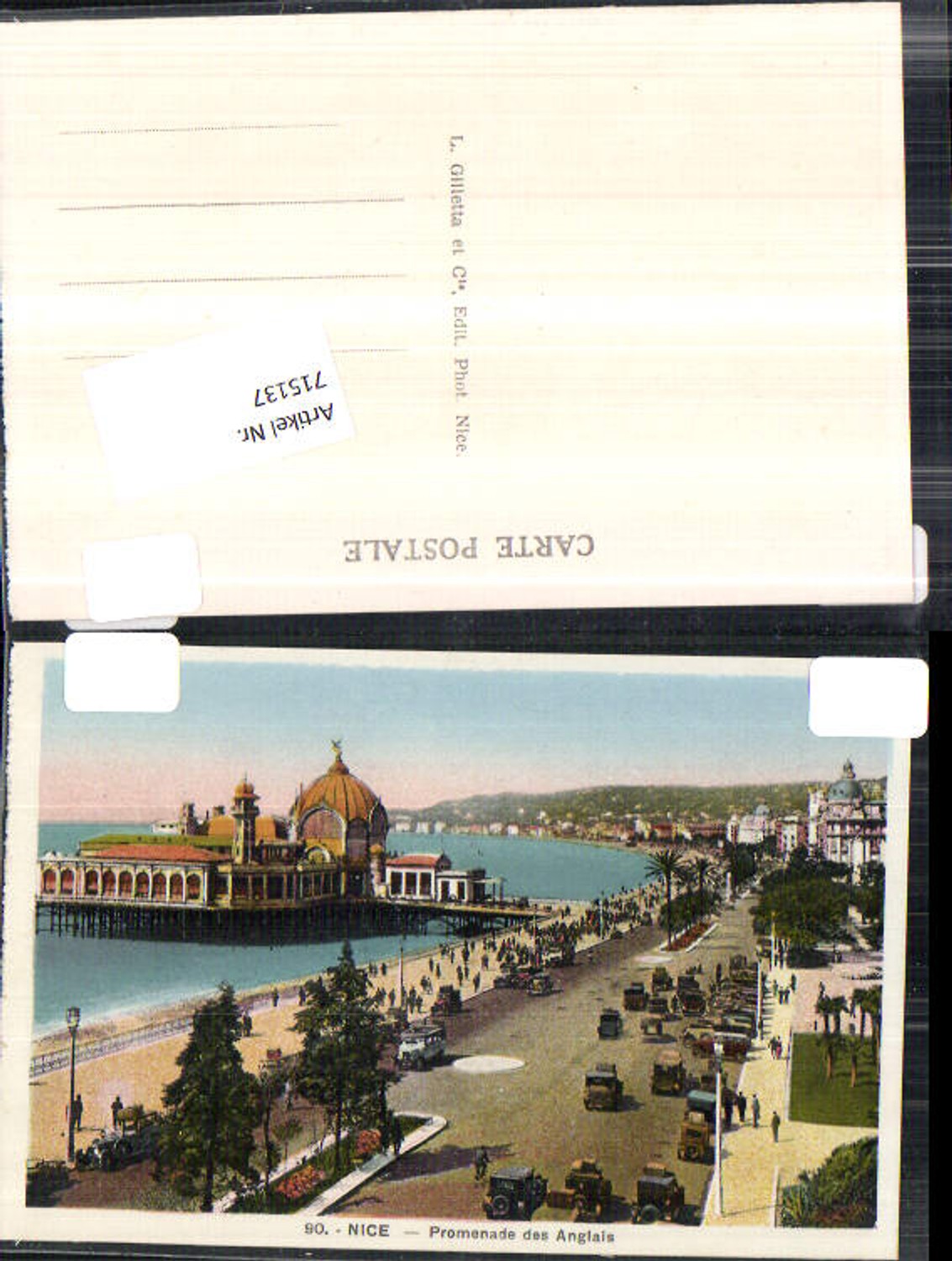 715137 France Nice Nizza Promenade des Anglais