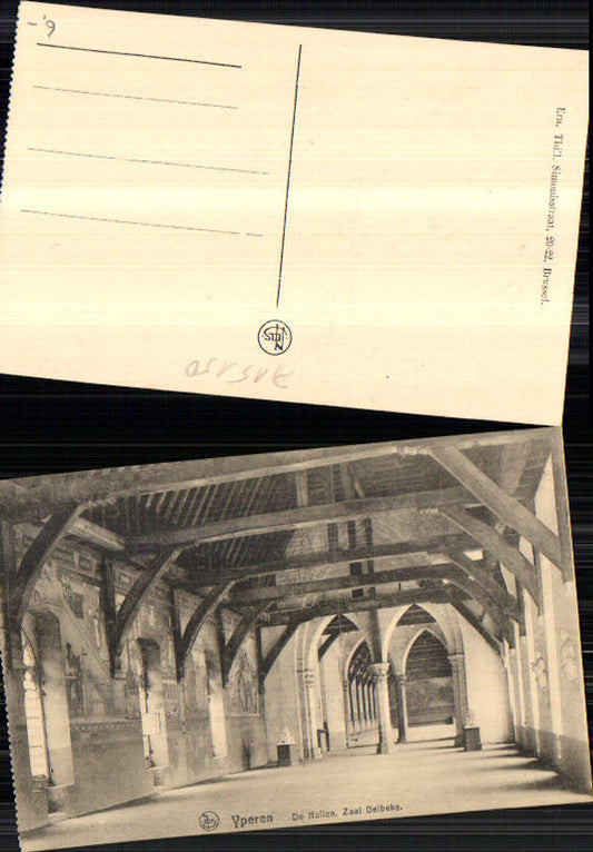 715150 Belgium Flandern Ypern Ypres De Hallen Zaal Delbeke