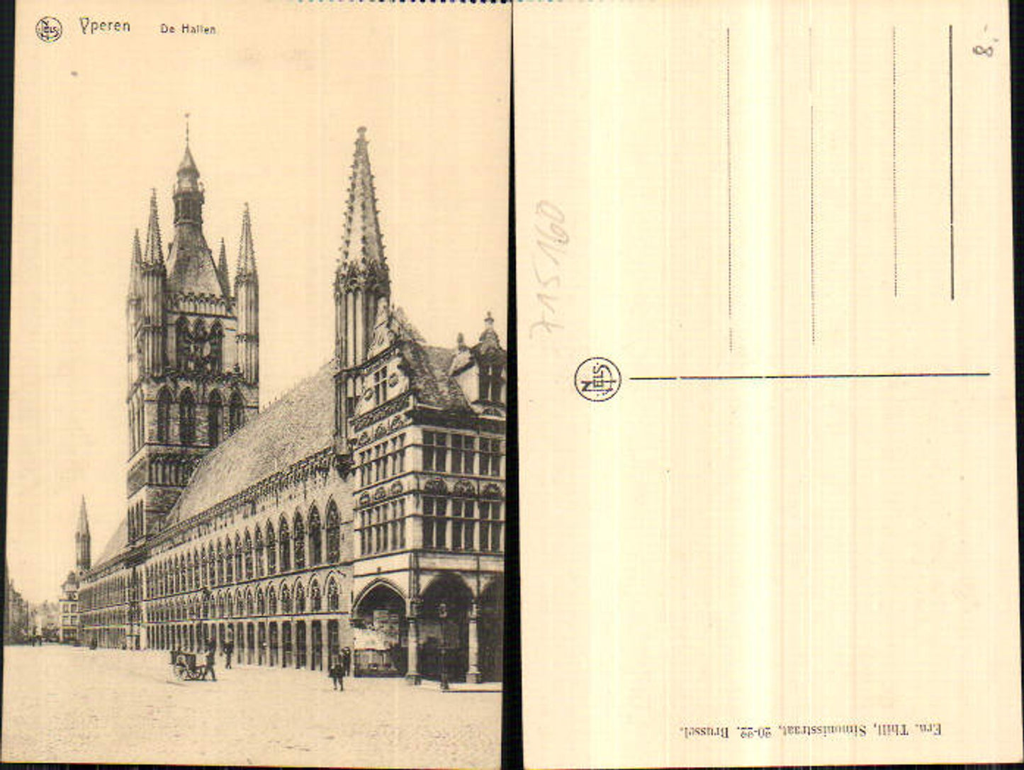 715160 Belgium Flandern Ypern Ypres Yperen Hallen