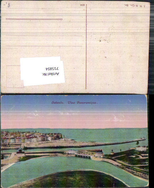 715854 Belgium Ostende Hafen