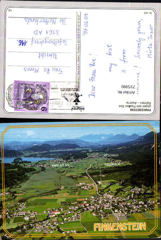 715990 Finkenstein geg. d. Faaker See Totale