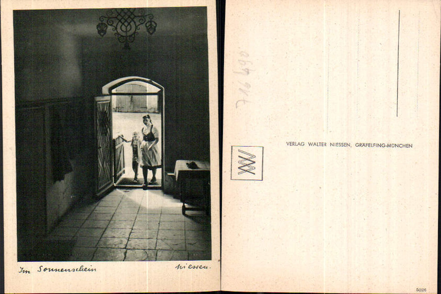 716490 Verlag Walter Niessen Gräfelfing München Bauernhof Kinder Vorraum