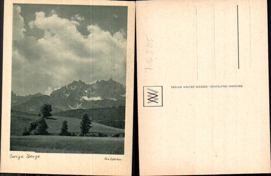 716505 Verlag Walter Niessen Gräfelfing München Ewige Berge