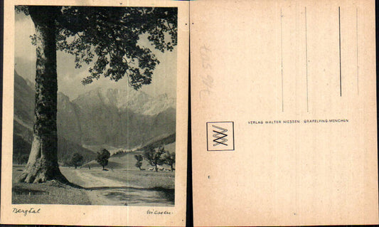 716507 Verlag Walter Niessen Gräfelfing München Bergtal