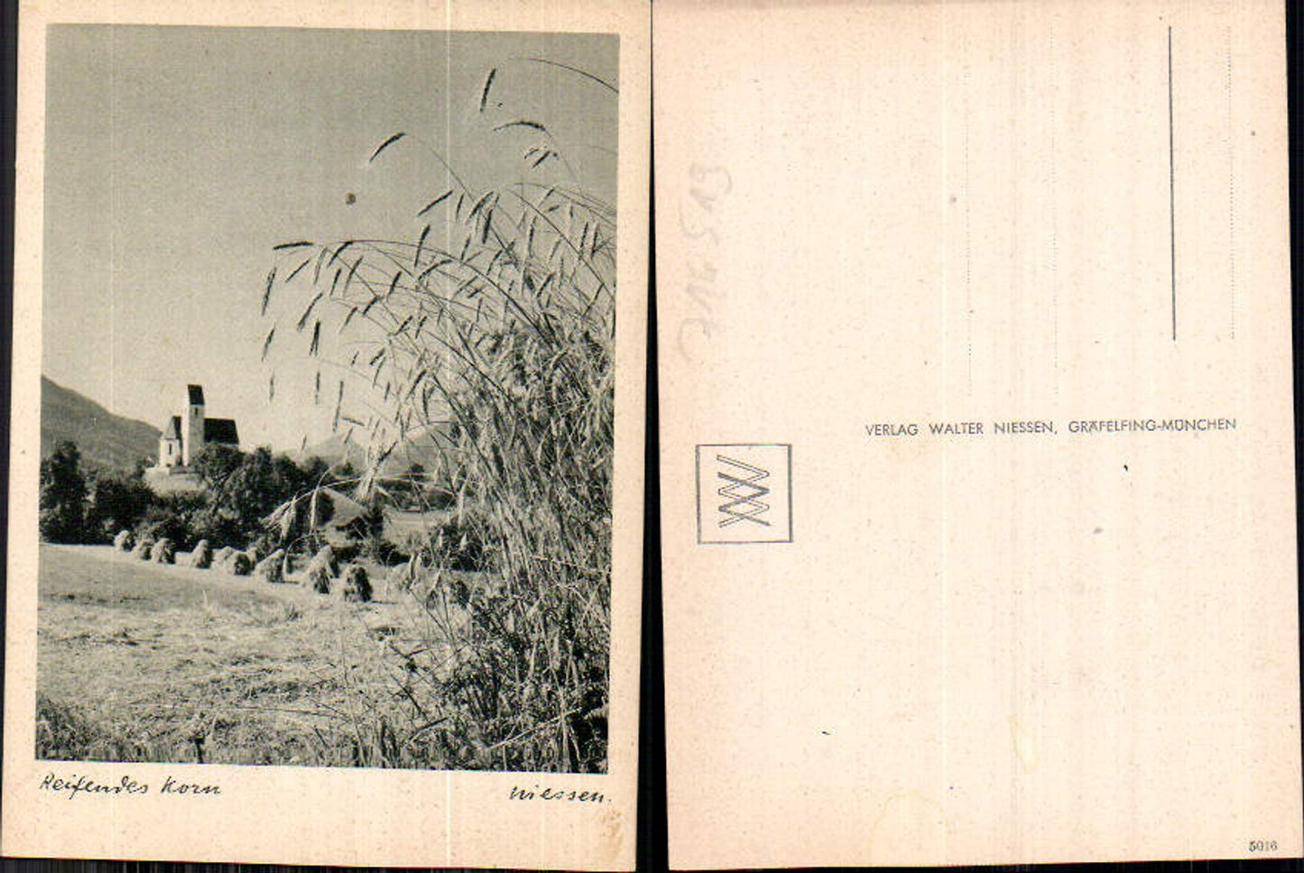 716519 Verlag Walter Niessen Gräfelfing München Getreide