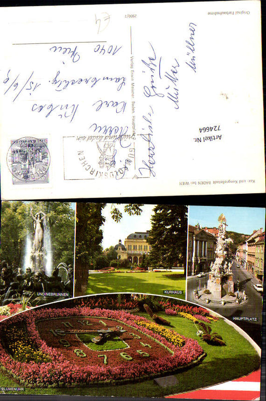 724664 Baden Blumen