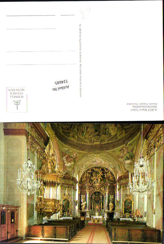 724685 Maria Taferl Wallfahrtsbasilika Kanzel