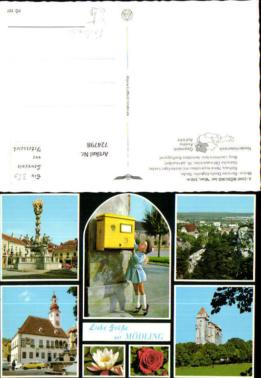 724798 Mödling Barocke Säule
