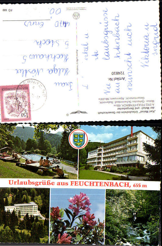 724810 Feuchtenbach Geheiztes Schwimmbad