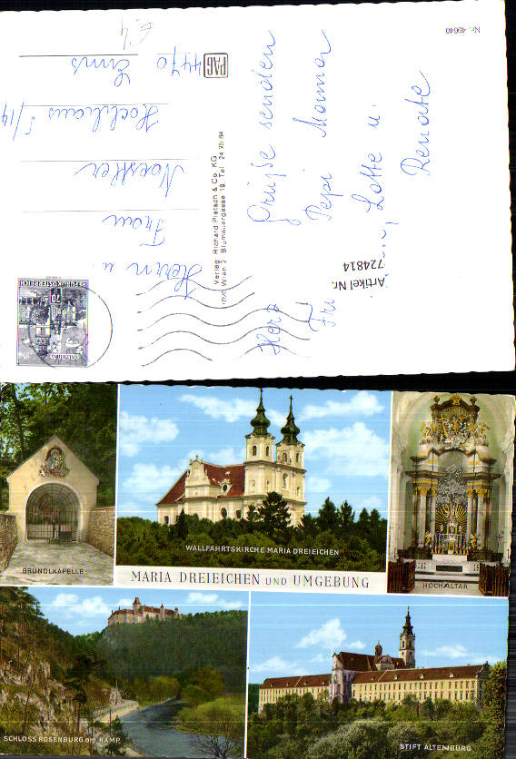 724814 Maria Dreieichen Hochaltar