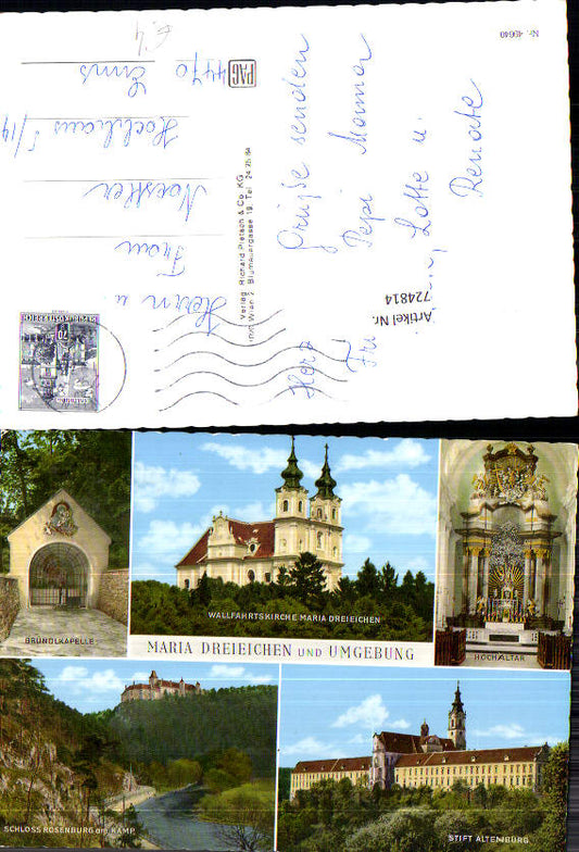 724814 Maria Dreieichen Hochaltar