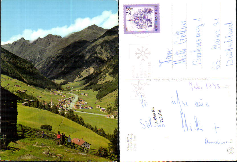 alte Ansichtskarte