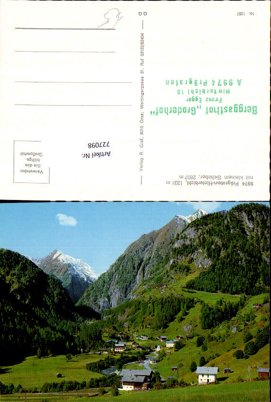 alte Ansichtskarte