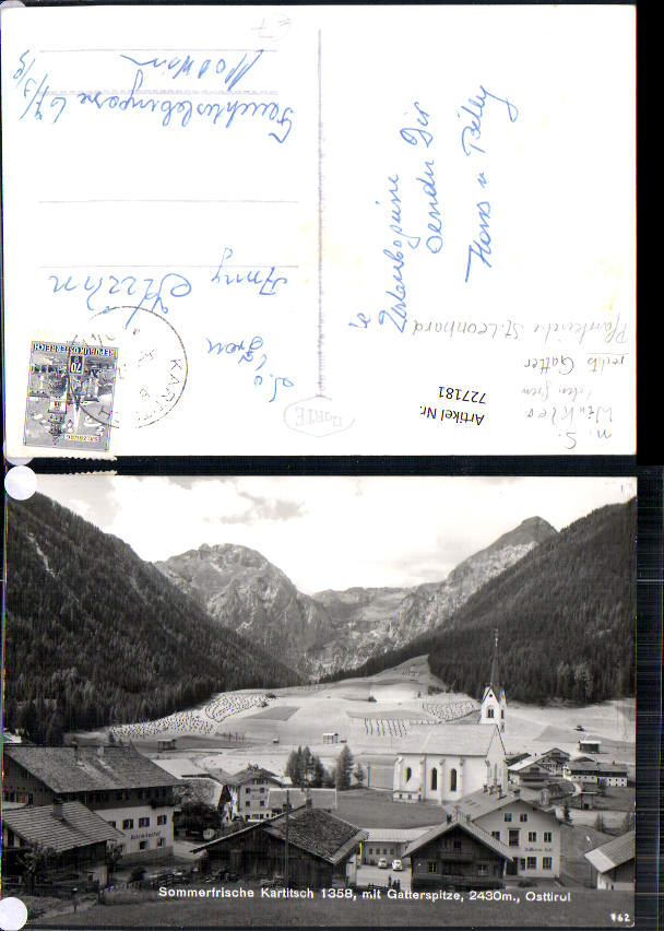 alte Ansichtskarte