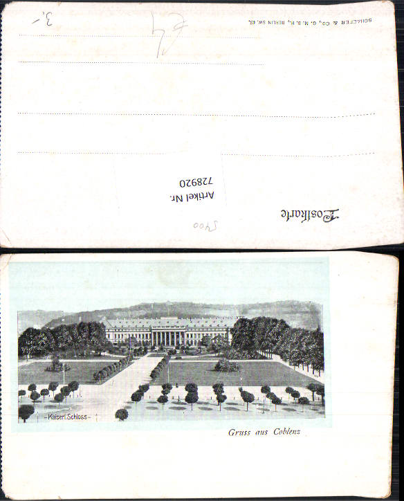 alte Ansichtskarte