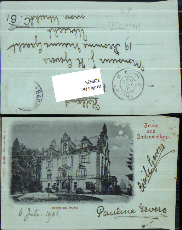alte Ansichtskarte