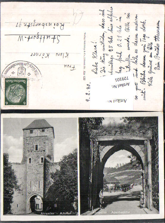 alte Ansichtskarte
