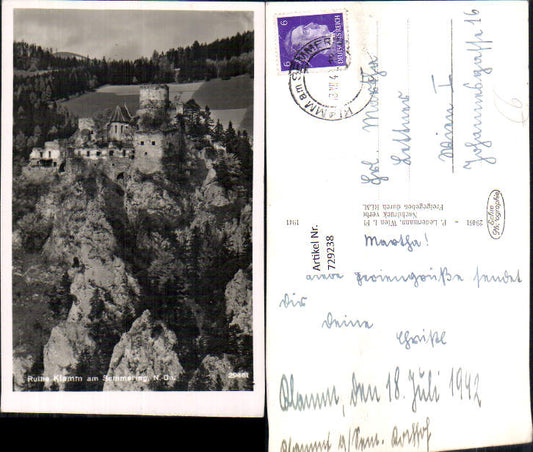 alte Ansichtskarte