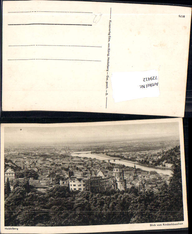 alte Ansichtskarte
