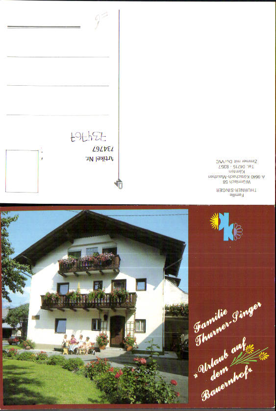 alte Ansichtskarte
