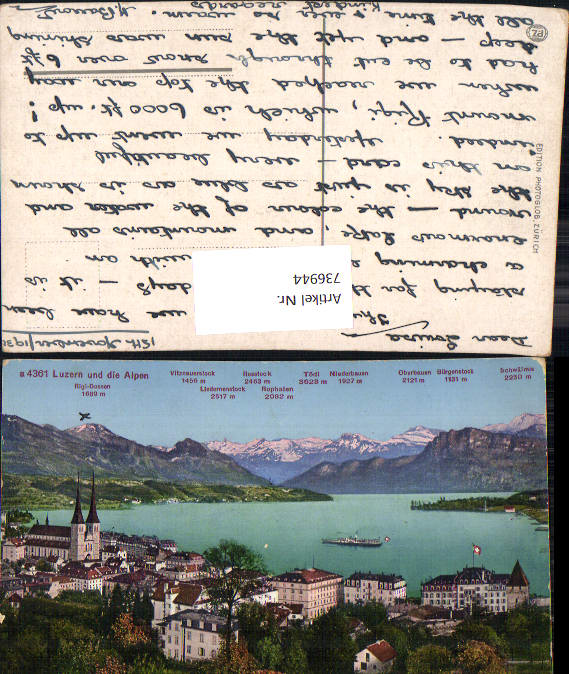 alte Ansichtskarte