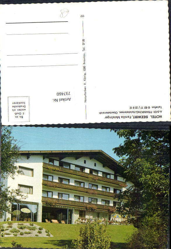 alte Ansichtskarte