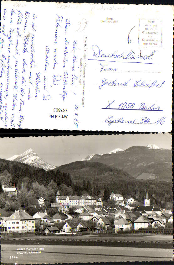 alte Ansichtskarte