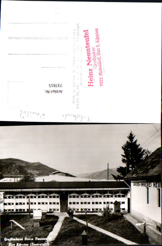 alte Ansichtskarte