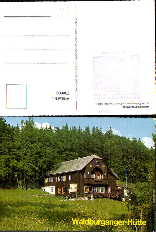 alte Ansichtskarte