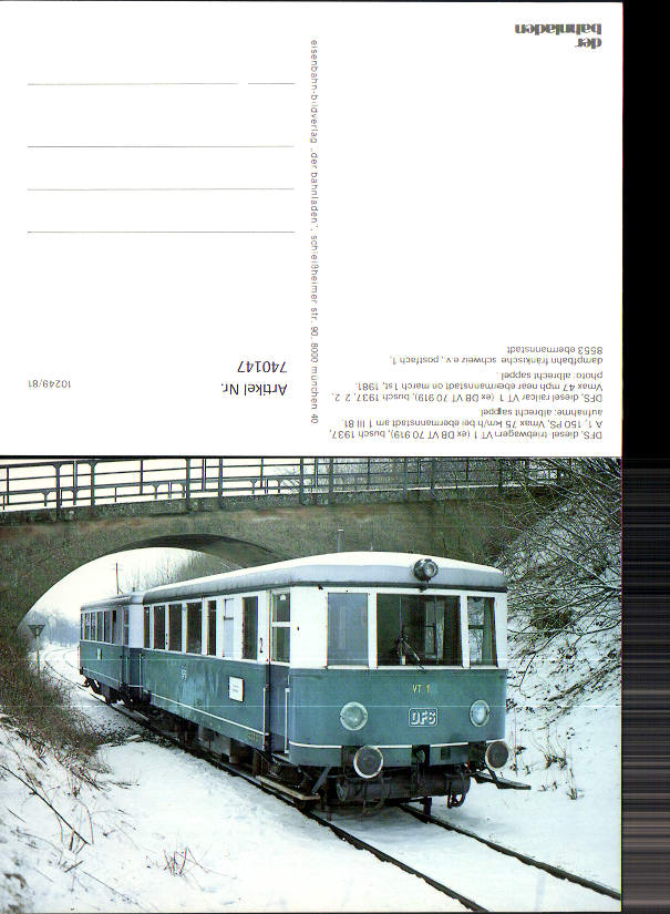 alte Ansichtskarte