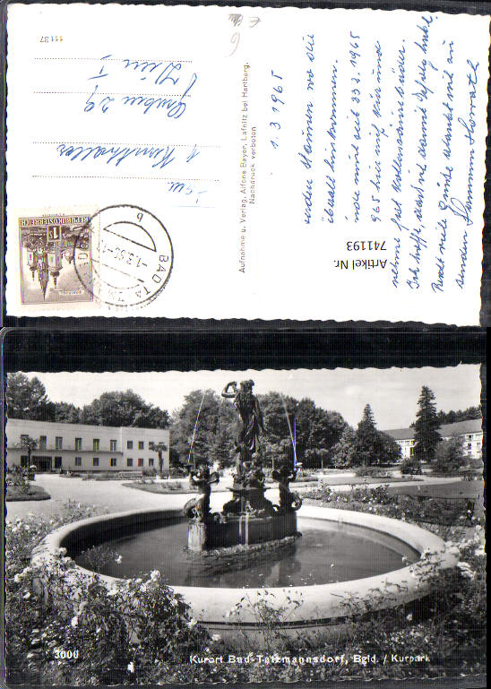 alte Ansichtskarte