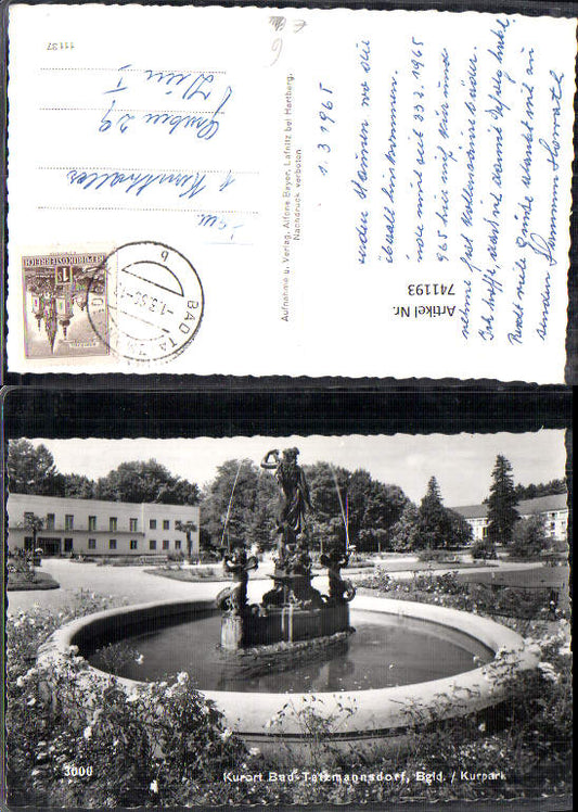 alte Ansichtskarte
