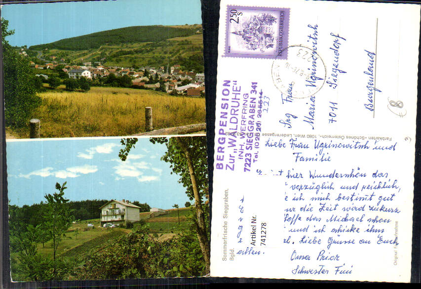 alte Ansichtskarte