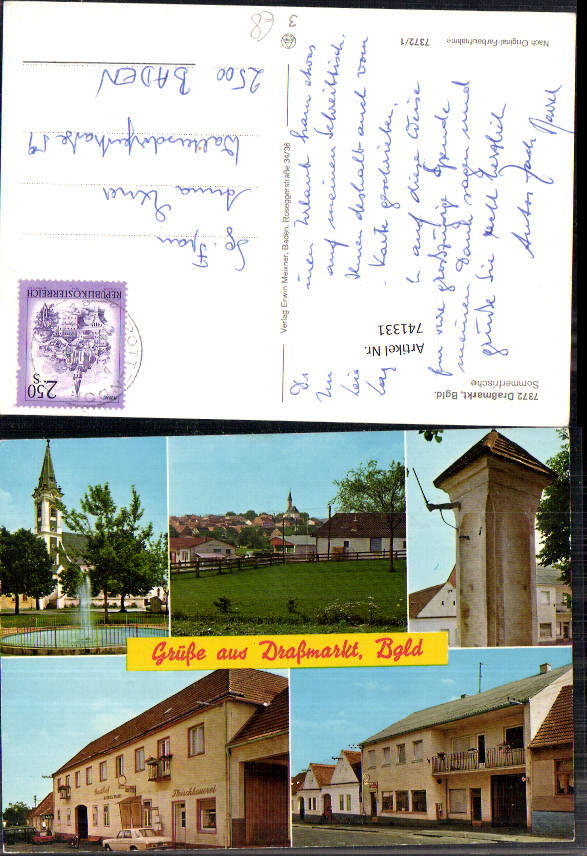 alte Ansichtskarte