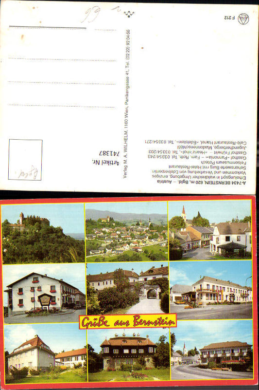 alte Ansichtskarte