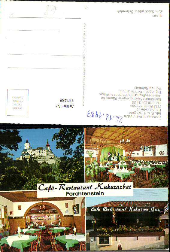 alte Ansichtskarte