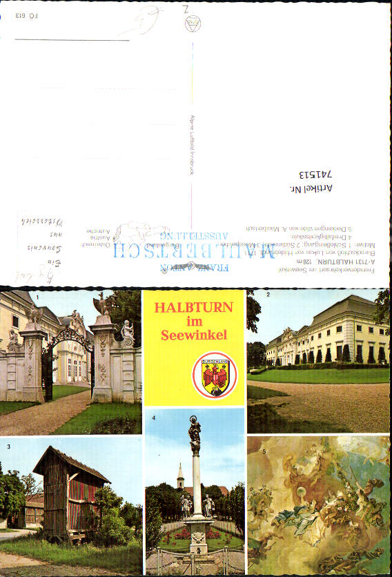 alte Ansichtskarte