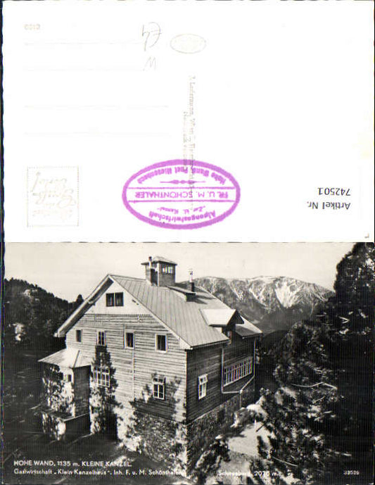 alte Ansichtskarte