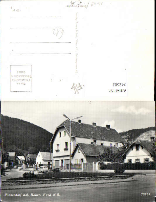 alte Ansichtskarte